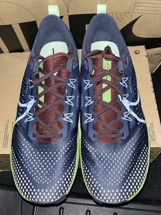 NEW Nike React Pegasus Trail 4 Thunder Blue Light Armory DJ6158-403 Size 13 main image 5